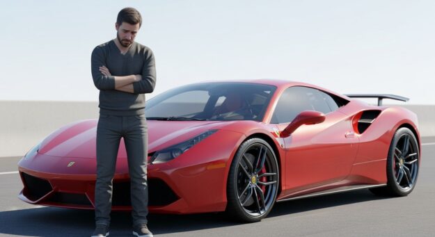 moški delo samozavest